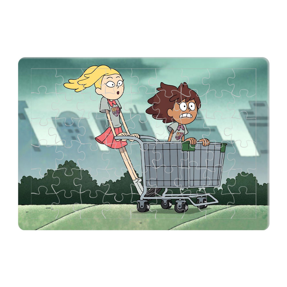 پازل 54 تکه طرح آمفيبيا مدل P097