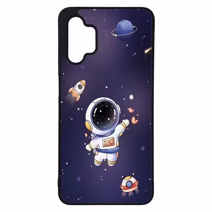 کاور طرح فضانورد کد G-040 مناسب برای گوشی موبایل سامسونگ Galaxy A32 5G | دیجی قاب دونی