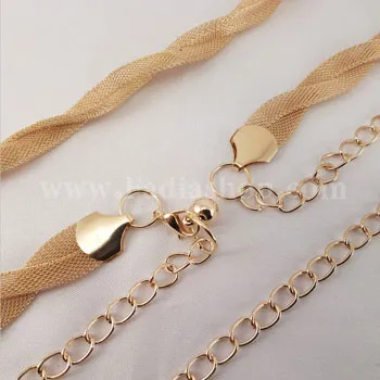 کمربند زنجیری طلایی