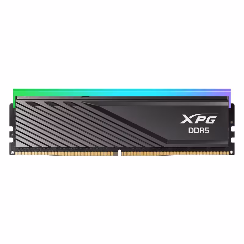 رم دسکتاپ DDR5 دو کاناله 6000 مگاهرتز CL48 ای دیتا ایکس پی جی مدل LANCER BLADE RGB BLACK ظرفیت 32 گیگابایت