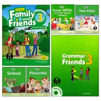 کتاب Family and Friends 3 اثر جمعی از نویسندگان انتشارات الوندپویان شش جلدی