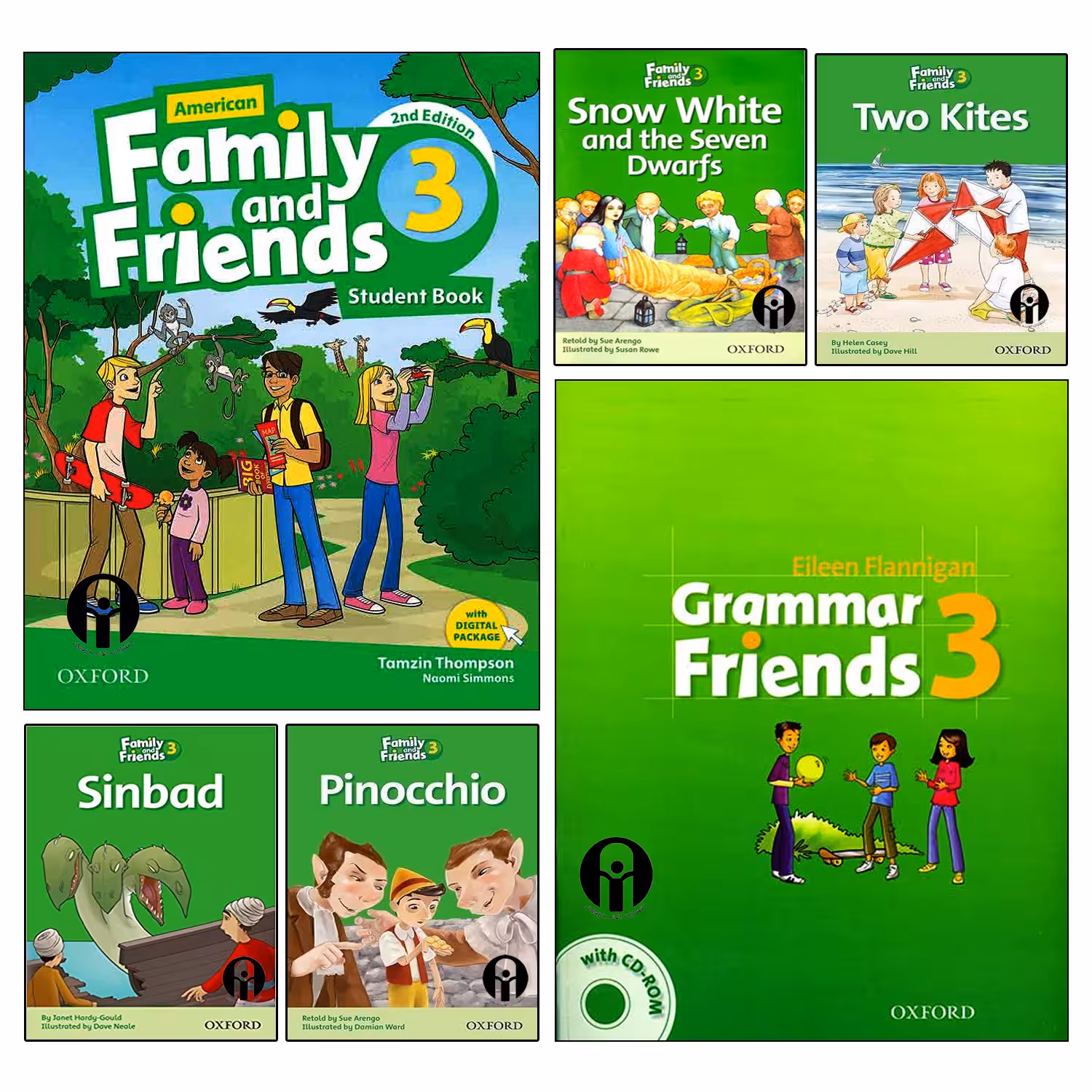 کتاب Family and Friends 3 اثر جمعی از نویسندگان انتشارات الوندپویان شش جلدی