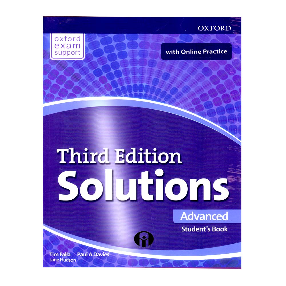 کتاب Solutions Advanced Third Edition اثر Tim Falla And Paul A Davies انتشارات الوندپویان