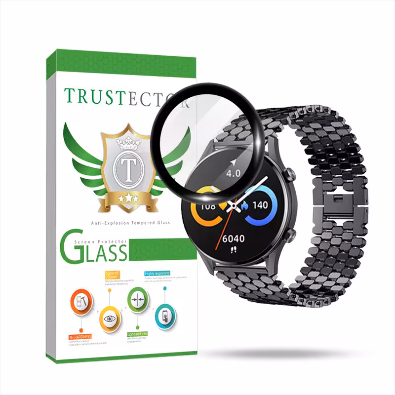 محافظ صفحه نمایش تراستکتور مدل PMMAWT مناسب برای ساعت هوشمند شیائومی IMILAB W12 | کالا برتری