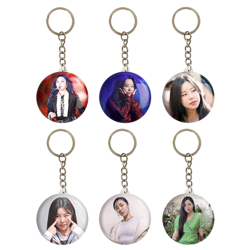 جاکلیدی خندالو مدل ویین گروه مامامو Mamamoo کد 1121A مجموعه 6 عددی