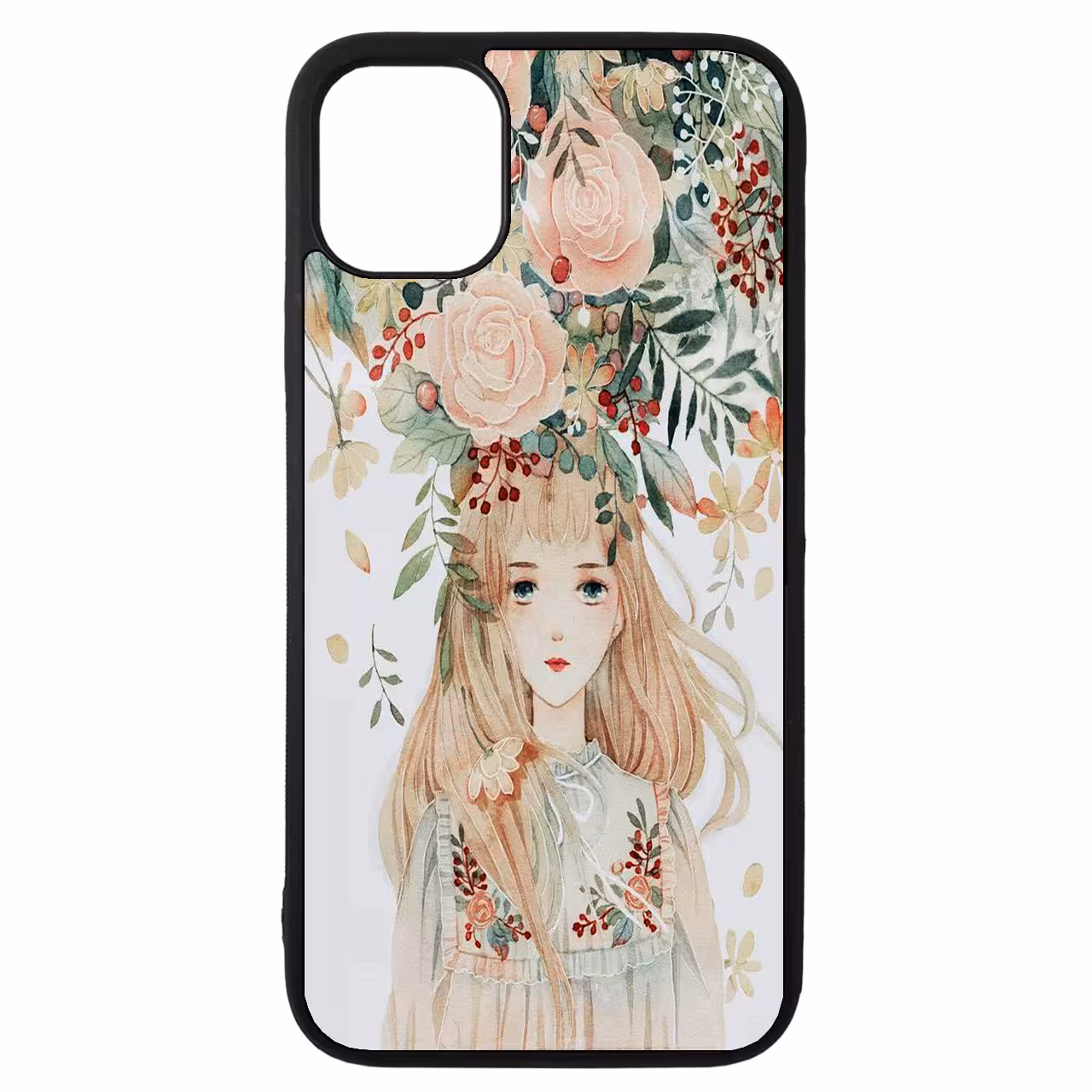 کاور طرح دختر کد 11050646 مناسب برای گوشی موبایل اپل iphone 11
