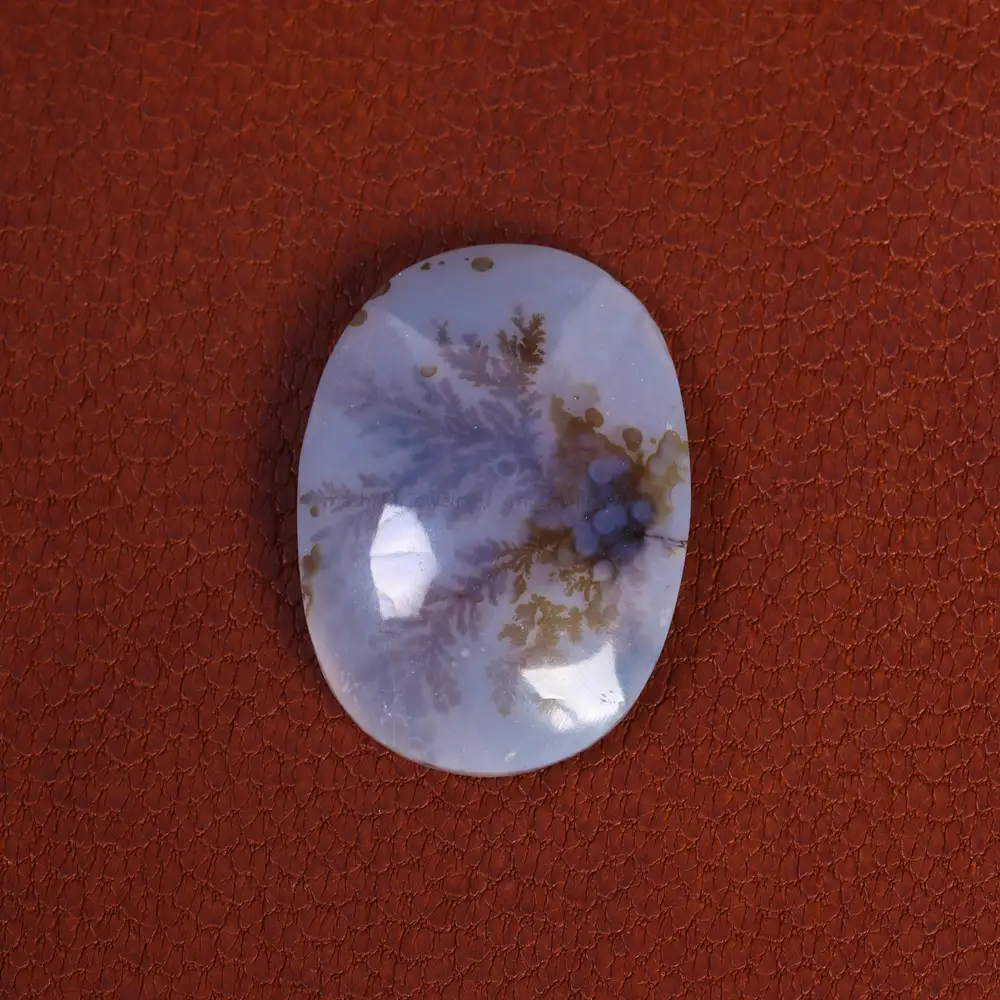 نگین عقیق شجر کد 21350 - جواهری مشاهیر