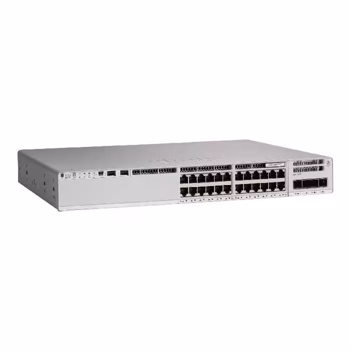 سوئیچ 24 پورت سیسکو مدل C9200L-24P-4G-E 