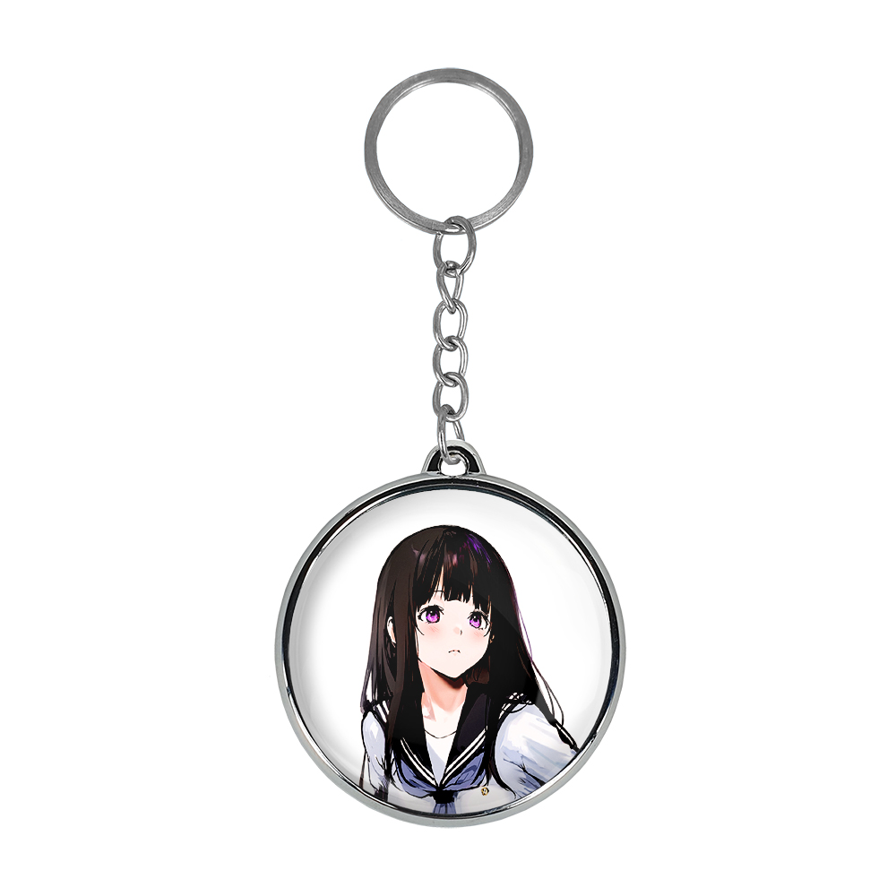 جاکلیدی خندالو طرح چیتاندا انیمه هیوکا Hyouka مدل دوطرفه کد 1711117112