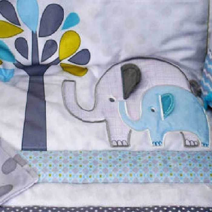 سرویس خواب 7 تکه کودک طرح فیل مدل 2060231