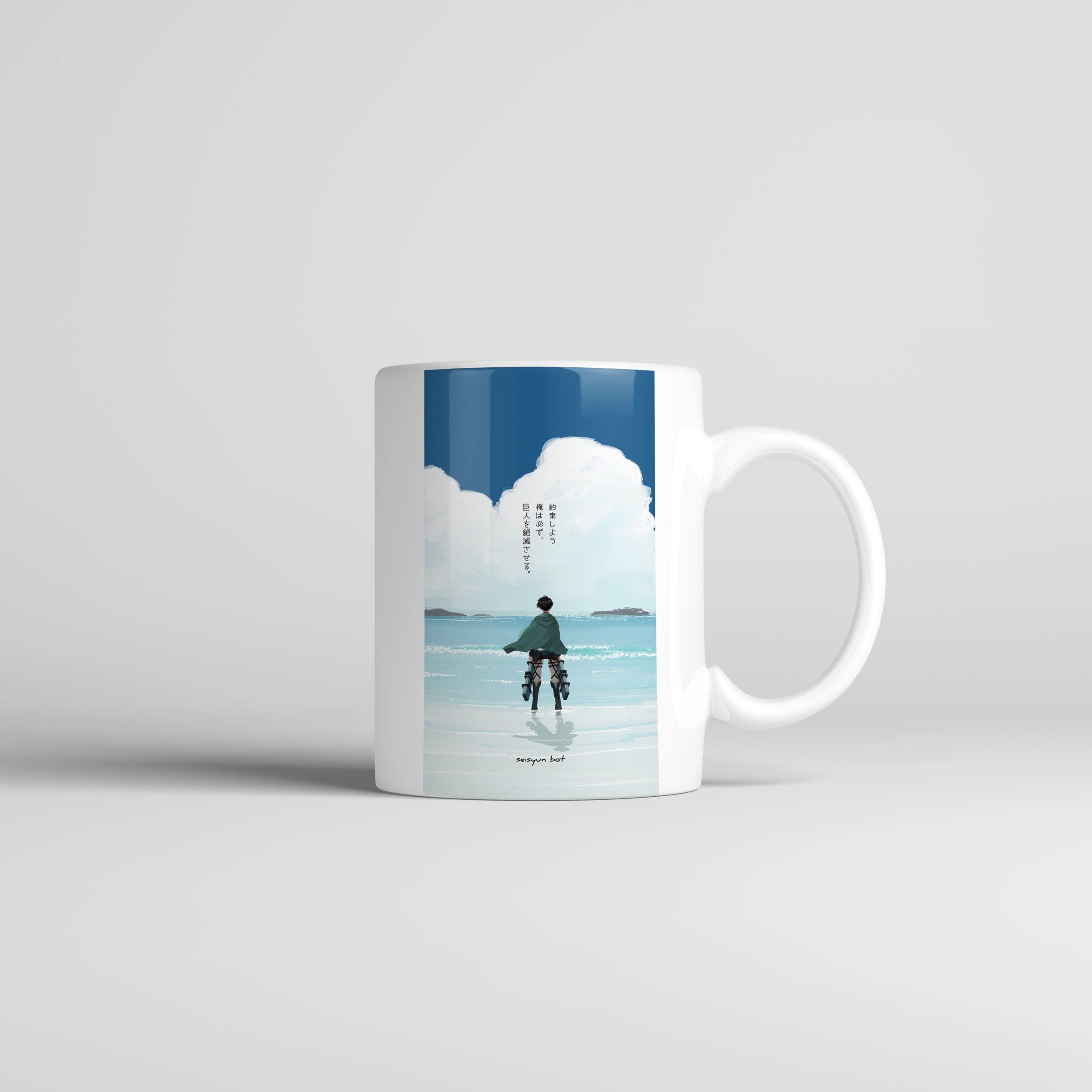 ماگ مدل انیمه Attack On Titan کد 04