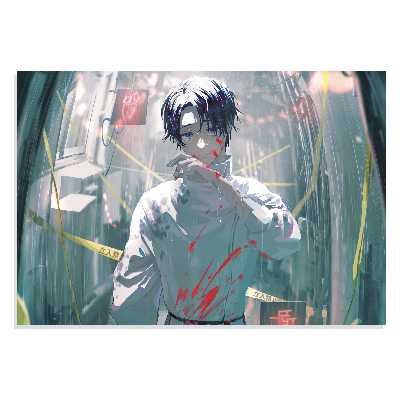 تابلو شاسی طرح انیمه جوجوتسو کایسن یوتا مدل NV0561