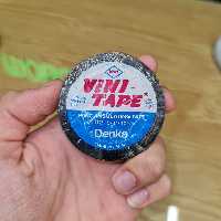 چسب برق ژاپنی وینی تیپ دنکا مشکی (اورجینال) Denka Vini Tape
