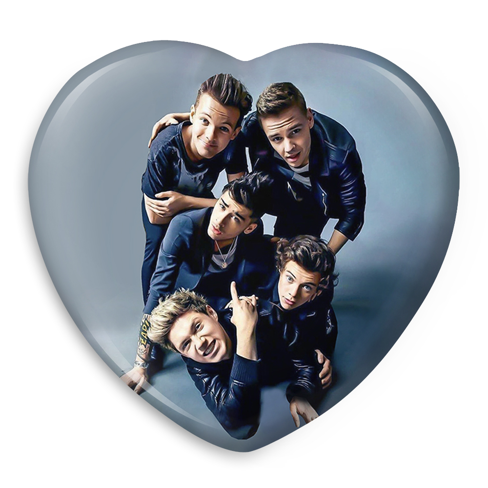 پیکسل خندالو طرح گروه موسیقی وان دایرکشن مدل قلبی کد 2712