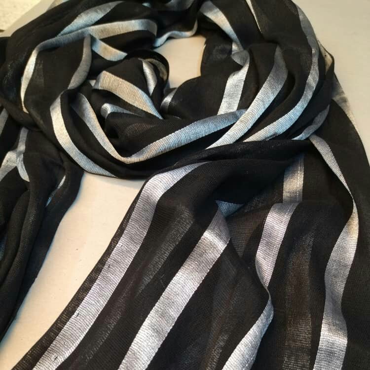 شال قواره دار اتوبانی silver
