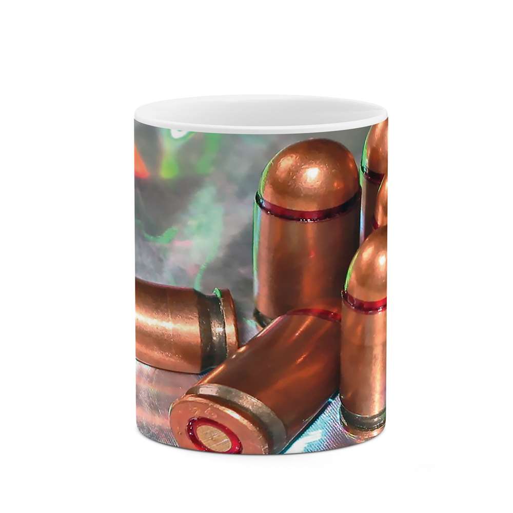 ماگ طرح گلوله مدل 04904