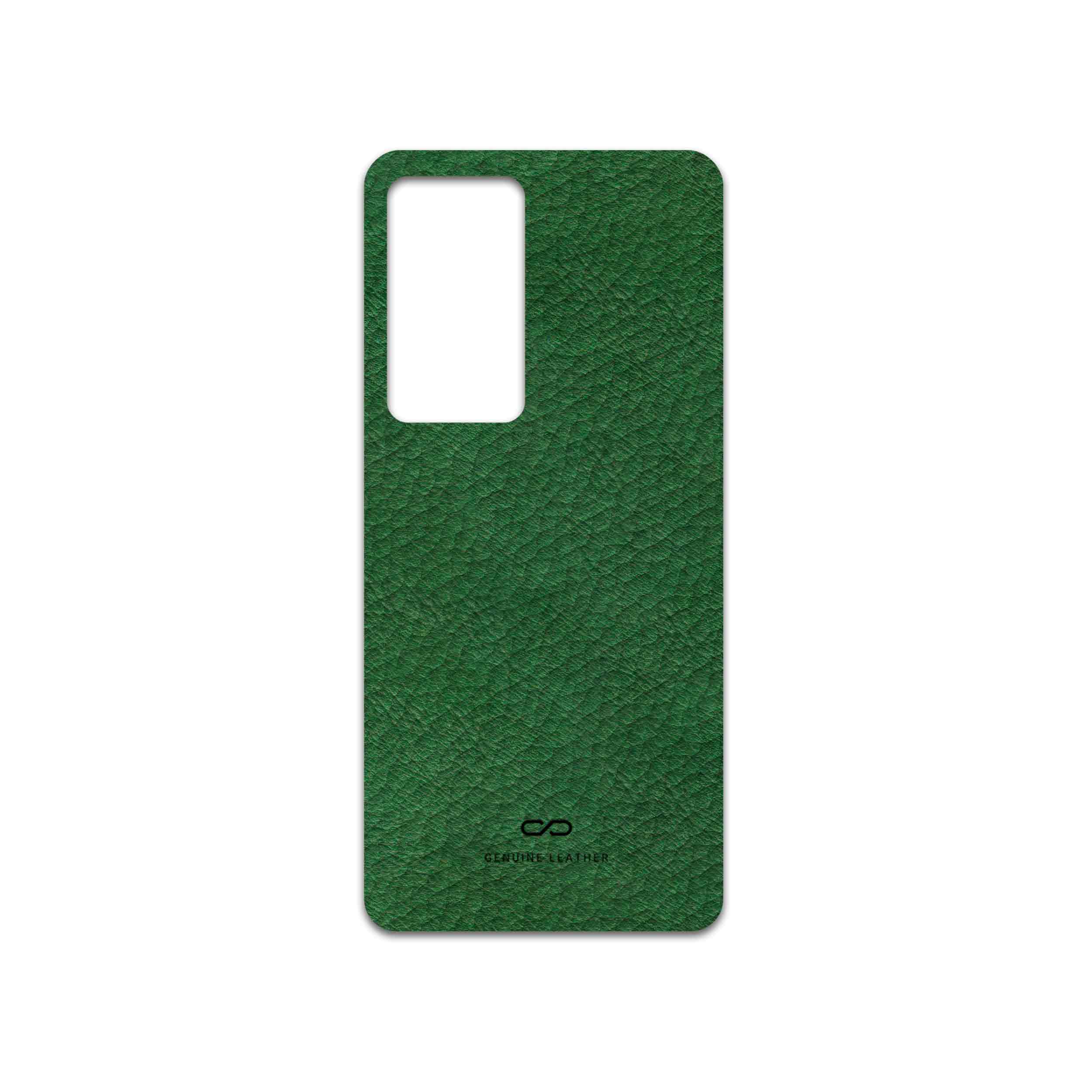 برچسب پوششی ماهوت مدل Green-Leather مناسب برای گوشی موبایل شیائومی Poco F4 5G