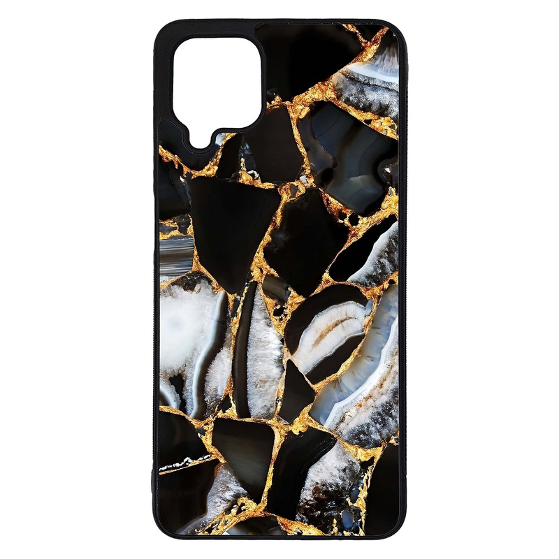 کاور طرح ماربل کد G-027 مناسب برای گوشی موبایل سامسونگ Galaxy A12 / A12 5G | دیجی قاب دونی