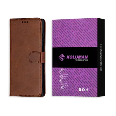 کیف کلاسوری کلومن مدل LEATHERN مناسب برای گوشی موبایل سامسونگ GALAXY A30 / A30S / A50 / A50S
