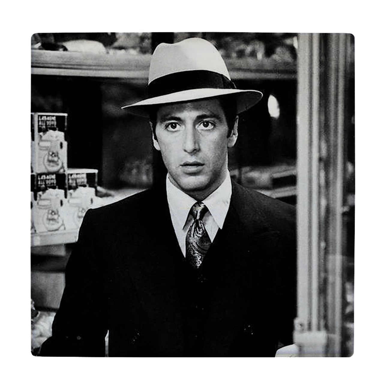 کاشی کارنیلا طرح آل پاچینو مدل لوحی کد WKB948 