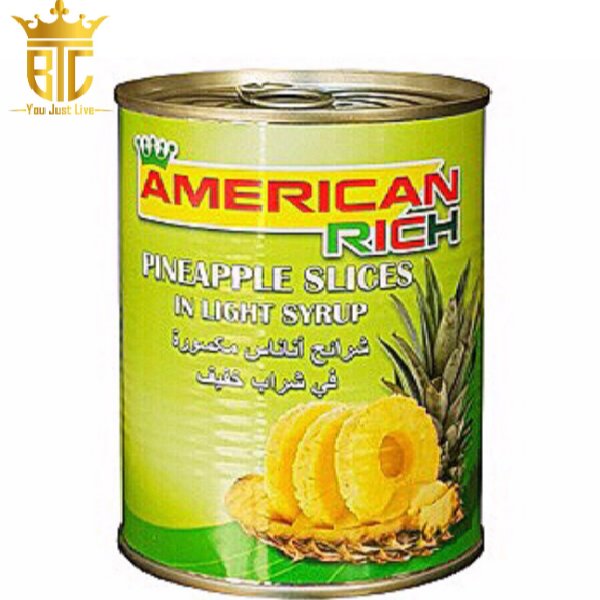 کمپوت آناناس امریکن ریچ 565 گرم AMERICAN RICH