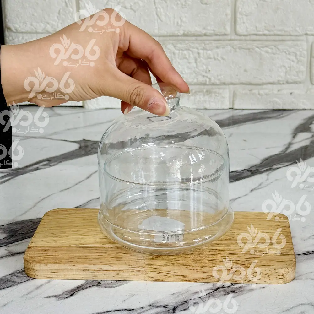 بانکه شیشه عسل خوری 1طبقه ساده بزرگ