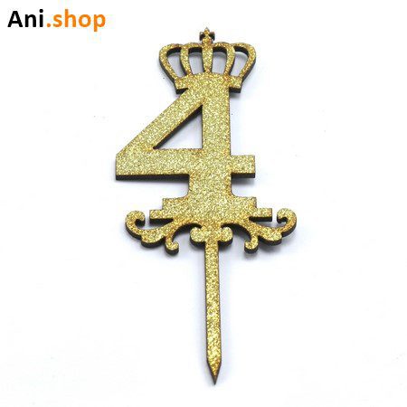 شمع عدد 4 کد74