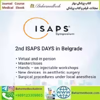 ISAPS 2nd ISAPS Days in Belgrade 2022 video course price 40€ - کتاب پزشکی بهار