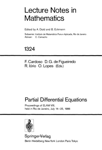 خرید و دانلود نسخه کامل کتاب Partial Differential Equations