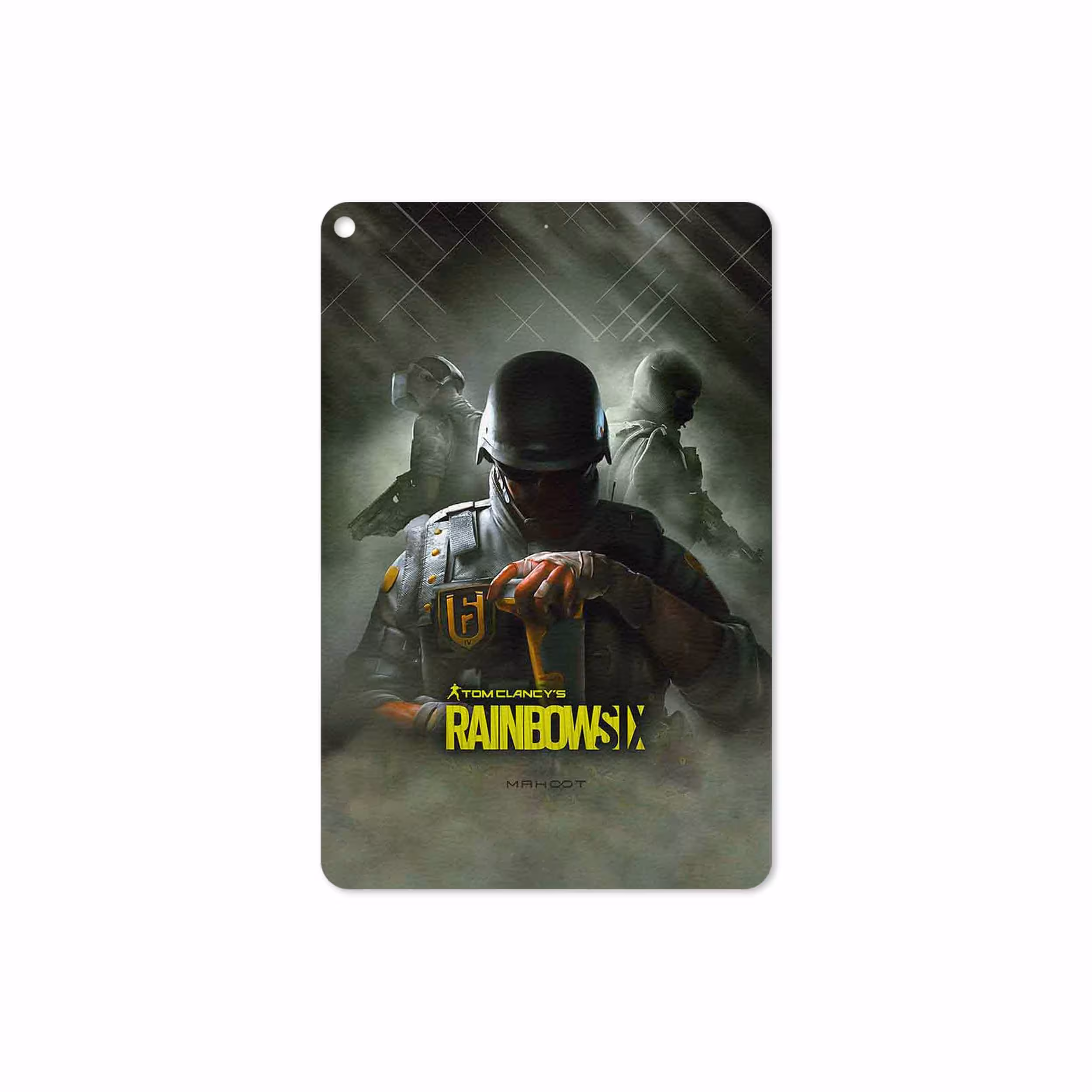 برچسب پوششی ماهوت مدل Rainbow-Six-Game مناسب برای تبلت اپل iPad mini (GEN 5) 2019 A2133