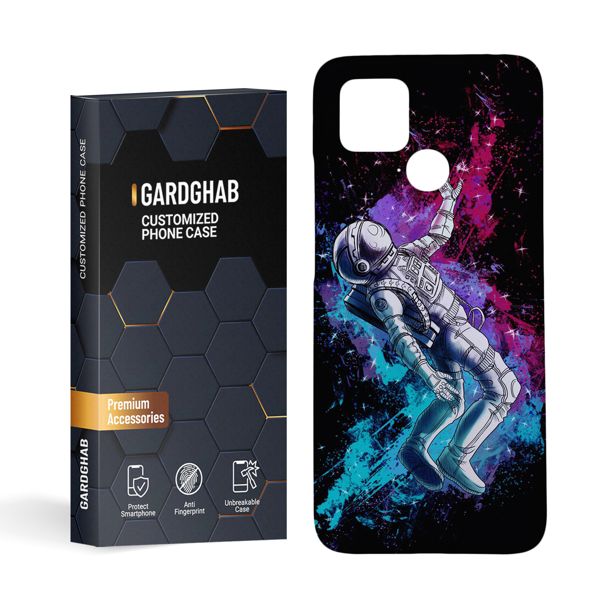 کاور گارد قاب مدل پسرانه مناسب برای گوشی موبایل شیائومی poco C40