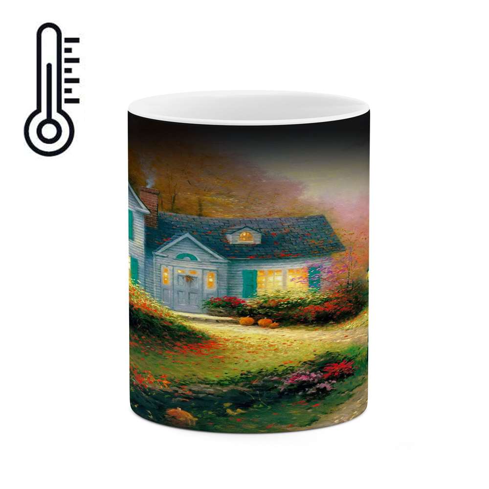 ماگ حرارتی کاکتی طرح نقاشی مدل mgh13488