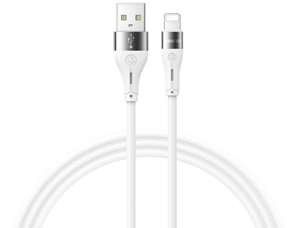 کابل شارژ سریع یو اس بی به لایتنینگ 2.4 آمپر یک متری رسی RS11L