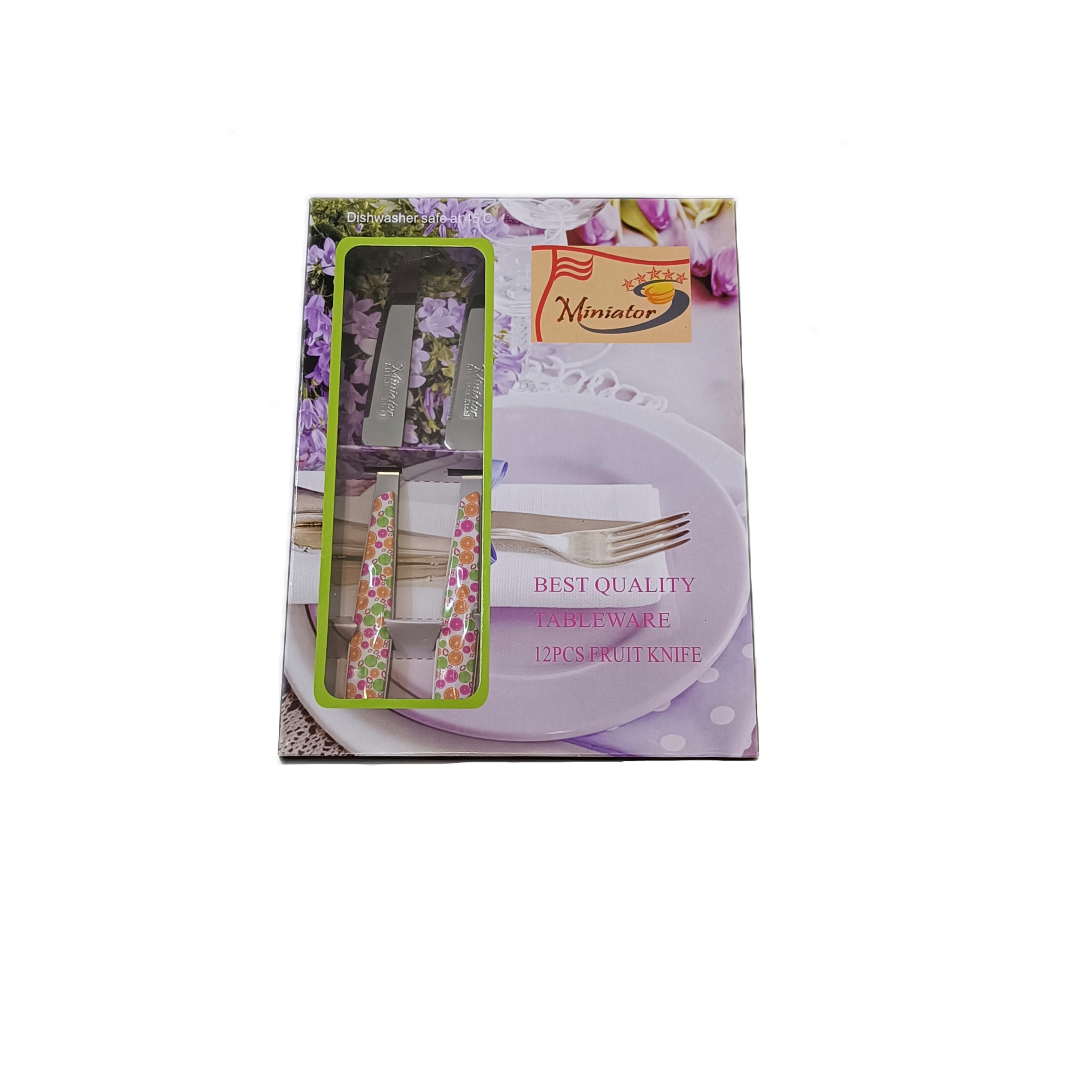 کارد میوه مینیاتور کد P12 بسته 12 عددی