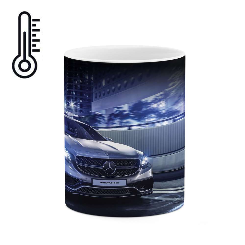 ماگ حرارتی طرح ماشین BENZ مدل mgph10161