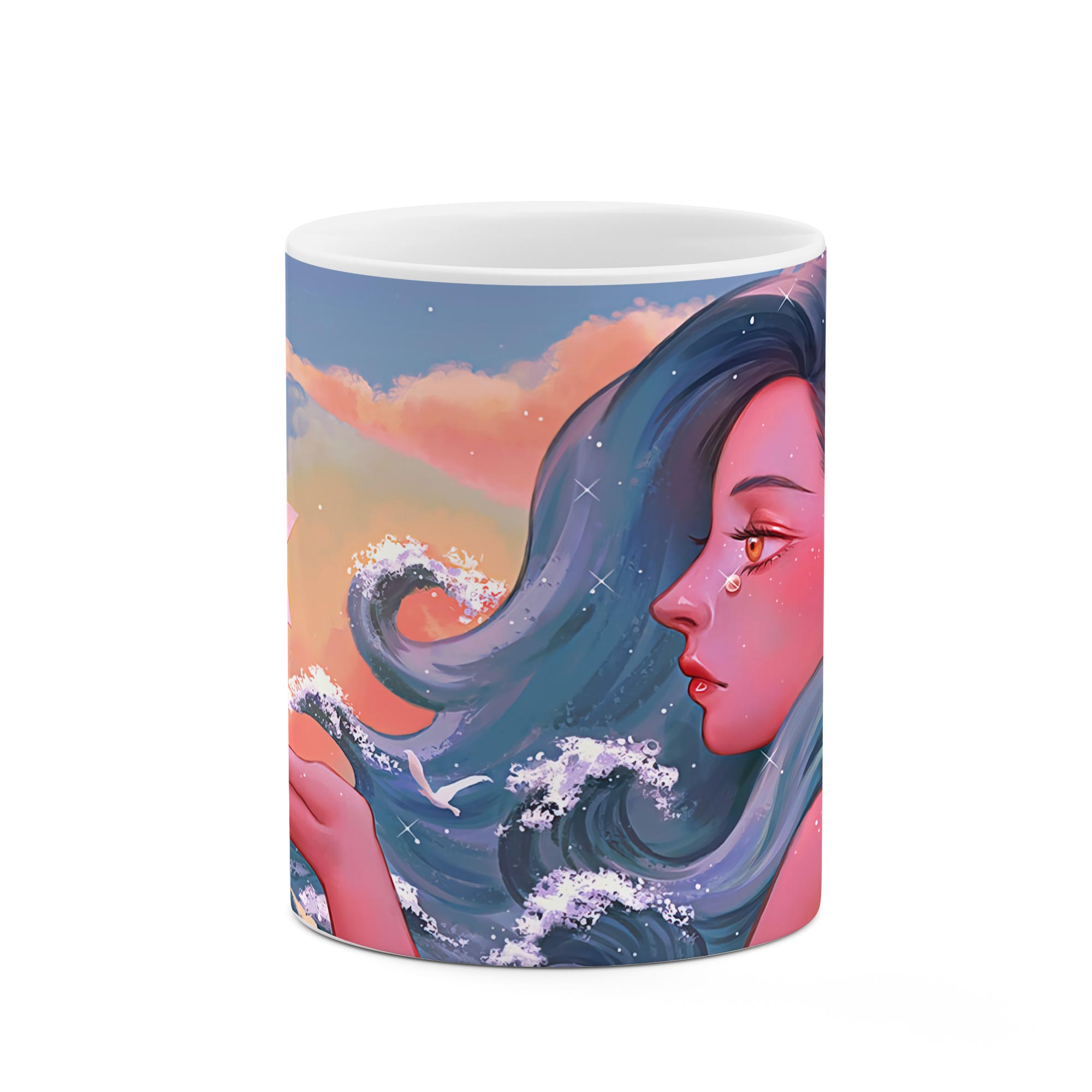 ماگ طرح دخترونه مدل mgp00440