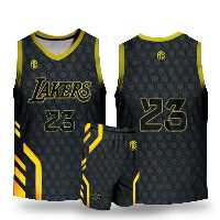 لباس و شورت بسکتبال Lakers 2025