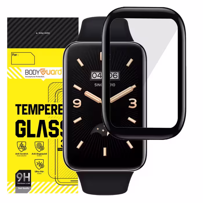 محافظ صفحه نمایش بادیگارد مدل PMMA مناسب برای ساعت هوشمند شیائومی Mi Band 7 Pro