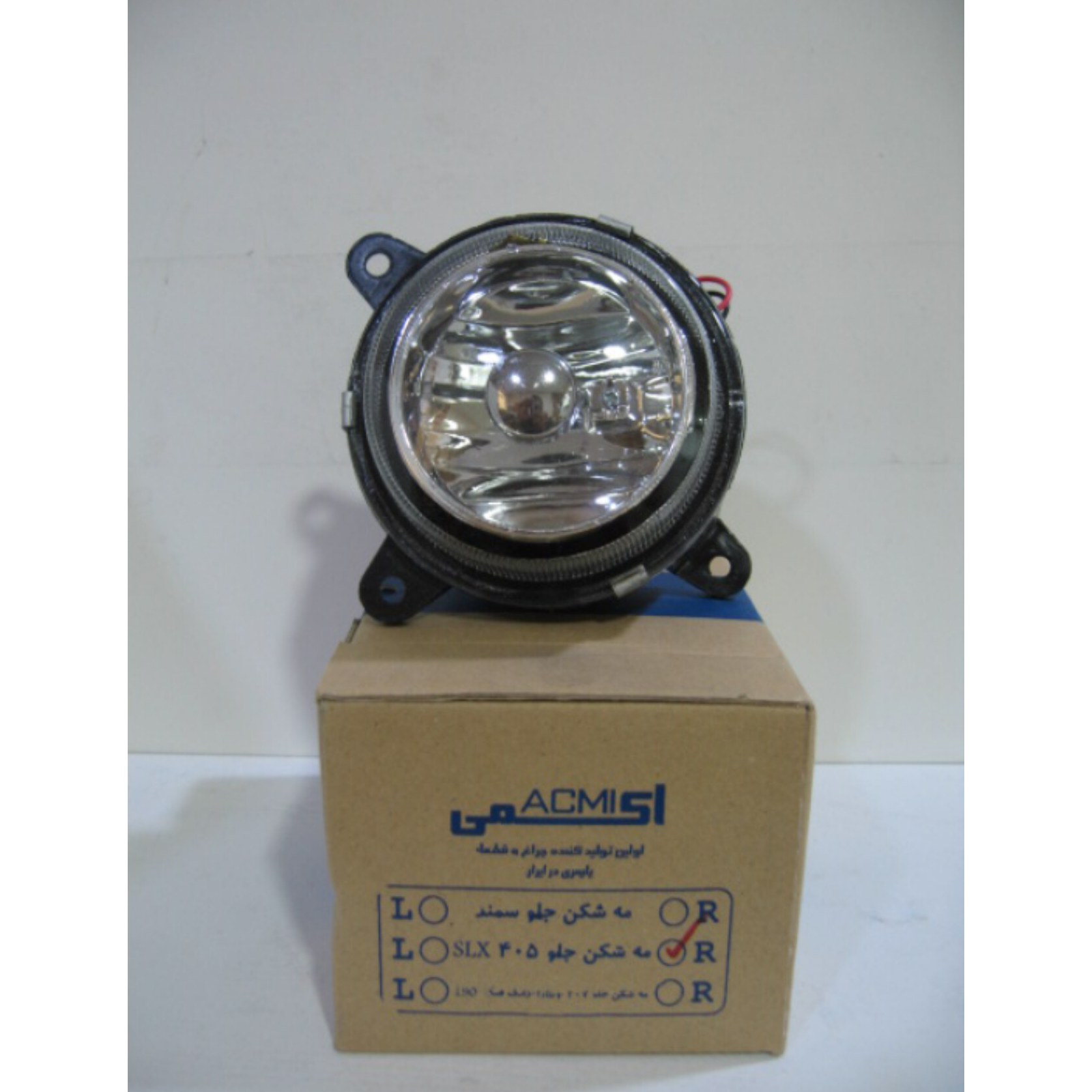 پروژکتور پژو 405 SLX سمت راست برند اکمی