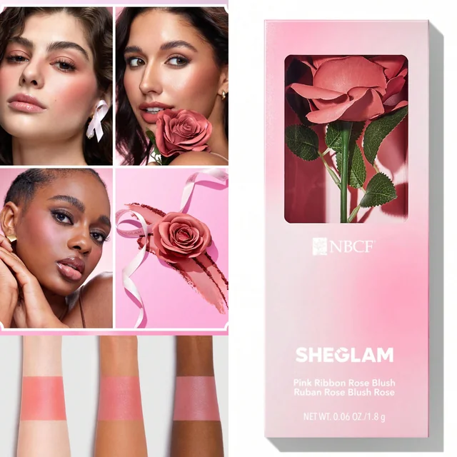 رژگونه کرمی گل رز شیگلم