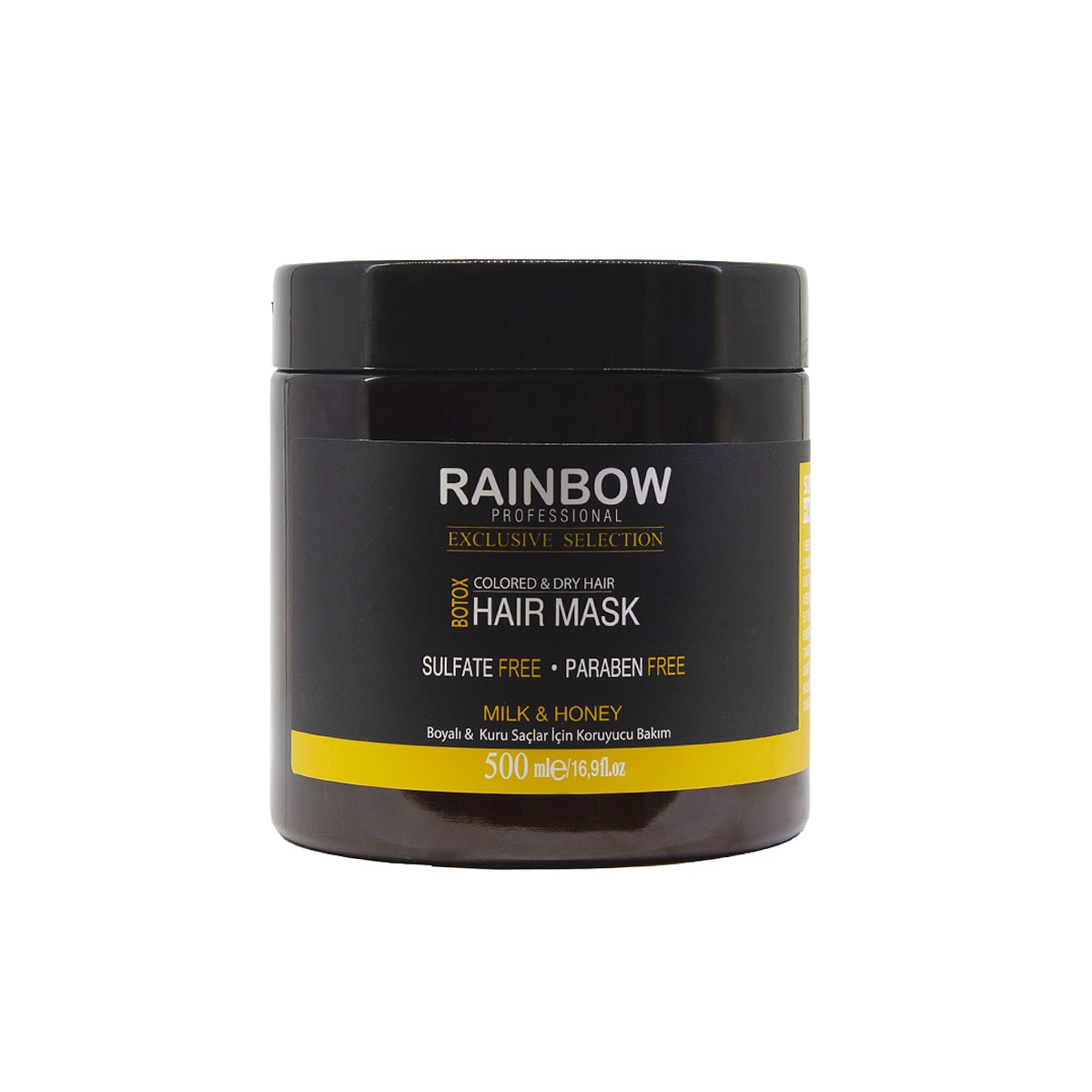 ماسک مو رینبو داخل حمام موهای رنگ شده فری سولفات Rainbow