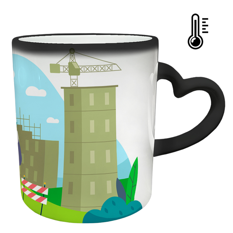 ماگ حرارتی مدل دسته قلبی طرح مهندس کد 94