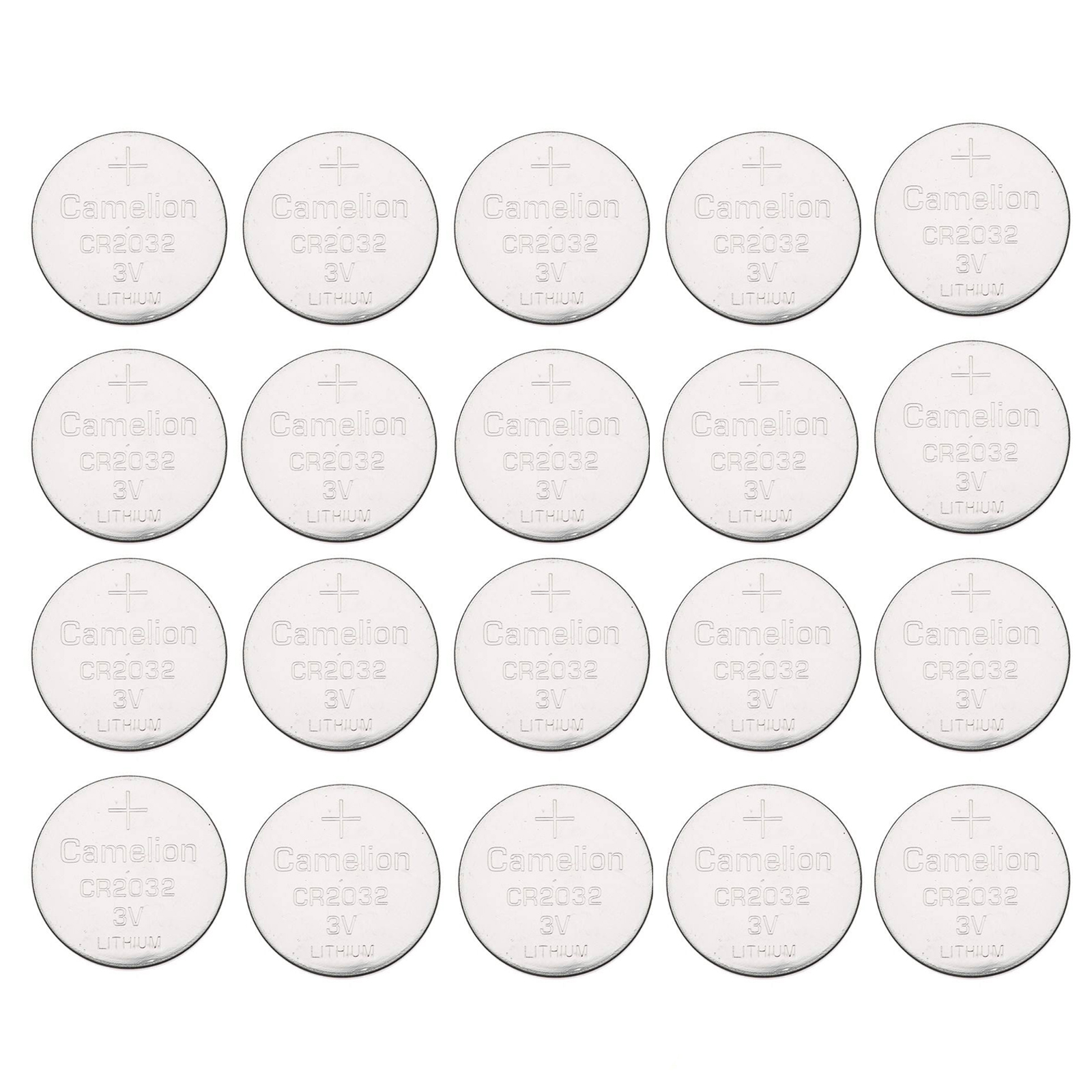 باتری سکه ای کملیون مدل 2032 بسته 20 عددی