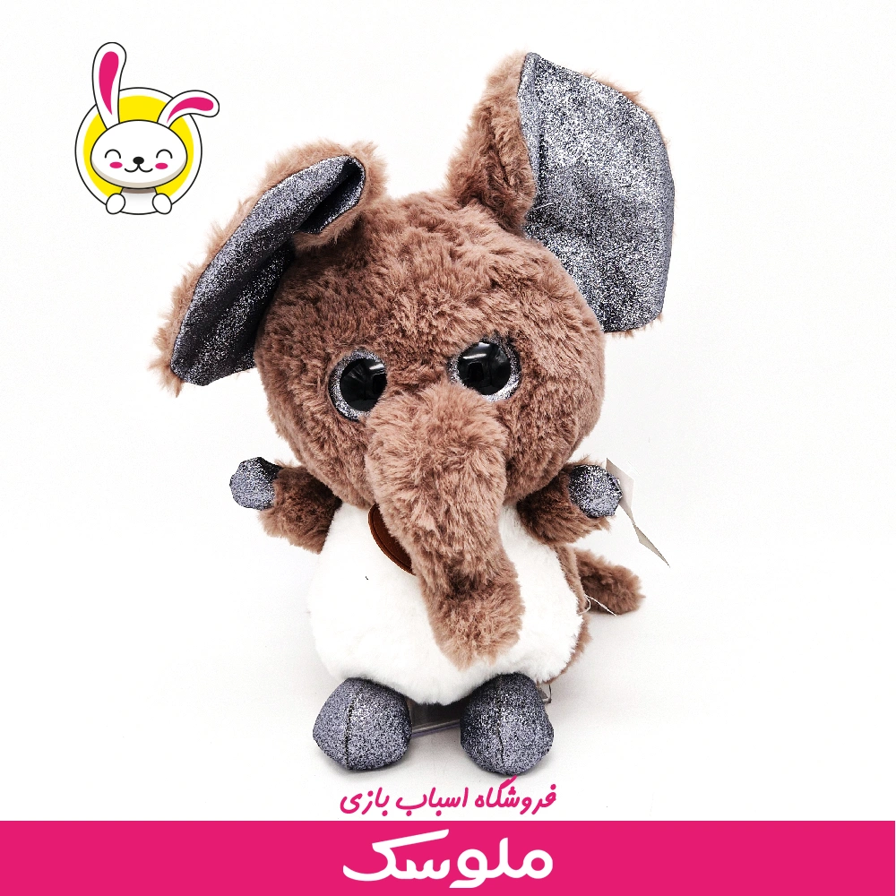 عروسک فیل چشم تیله ای