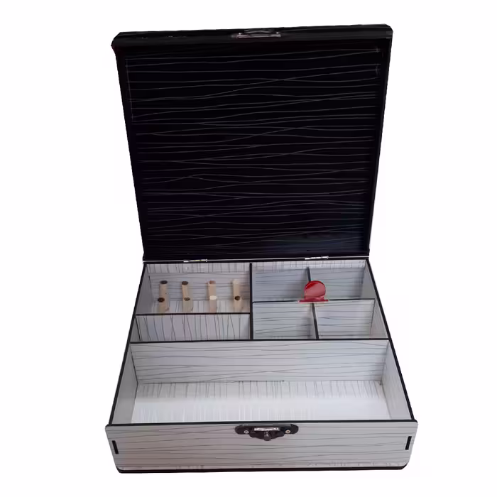 جعبه لوازم خیاطی طرح باران مدلCZ4020 