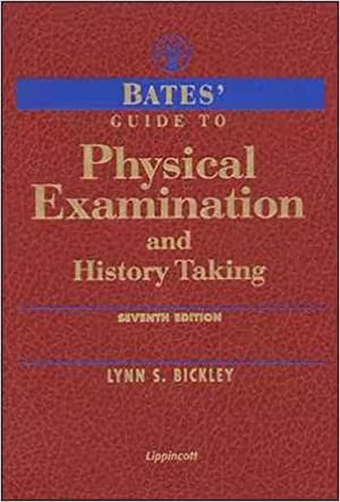 [PDF] دانلود کتاب Bates' Guide To Physical Examination &amp; History Taking, 7th ed, 1999