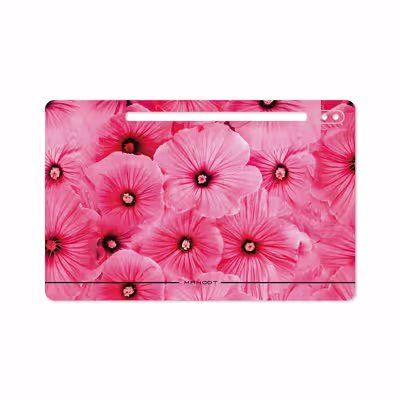 برچسب پوششی ماهوت مدل Pink-Flower مناسب برای تبلت سامسونگ Galaxy Tab S6 2019 SM-T865