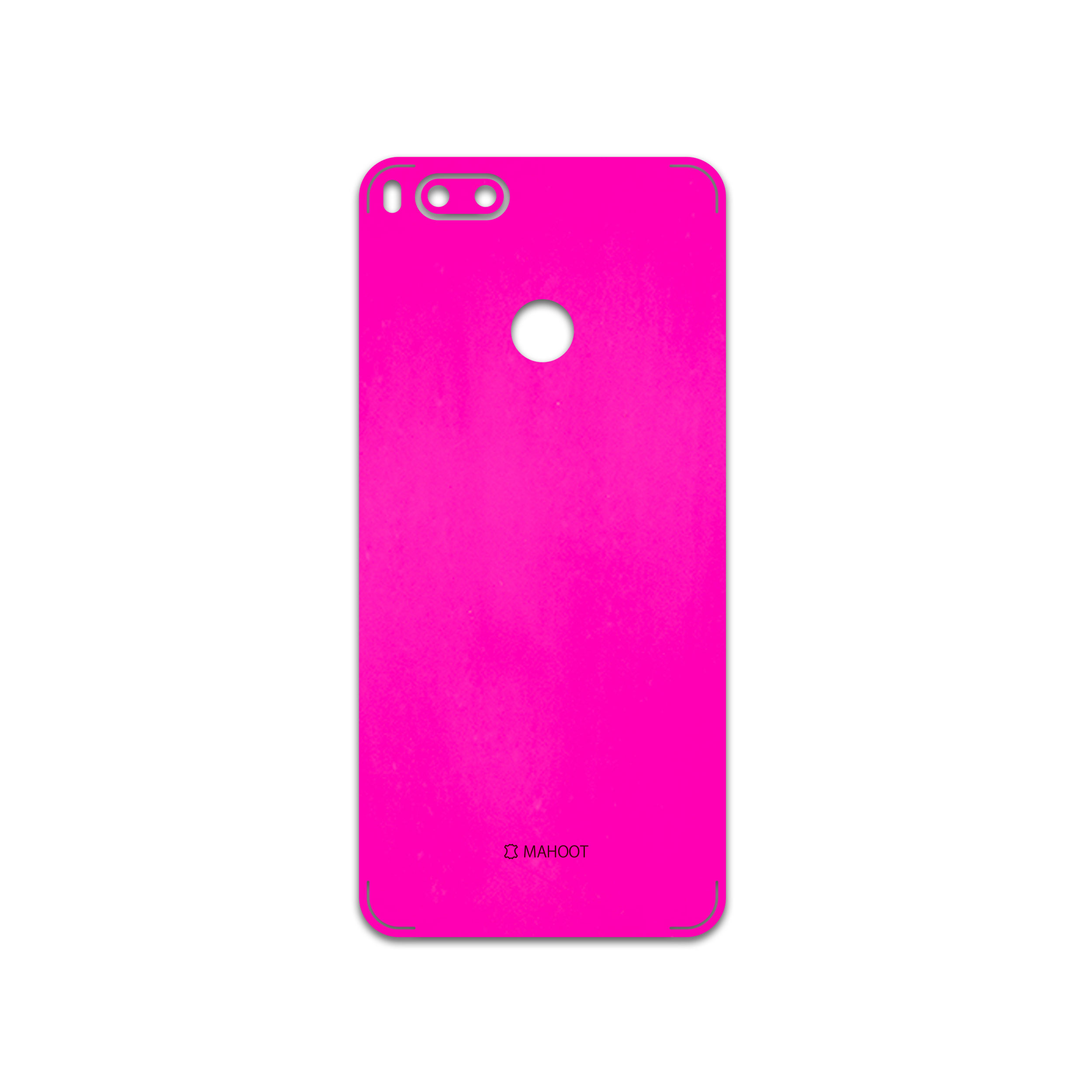 برچسب پوششی ماهوت مدل Phosphorus-Pink مناسب برای گوشی موبایل شیائومی Mi 5X