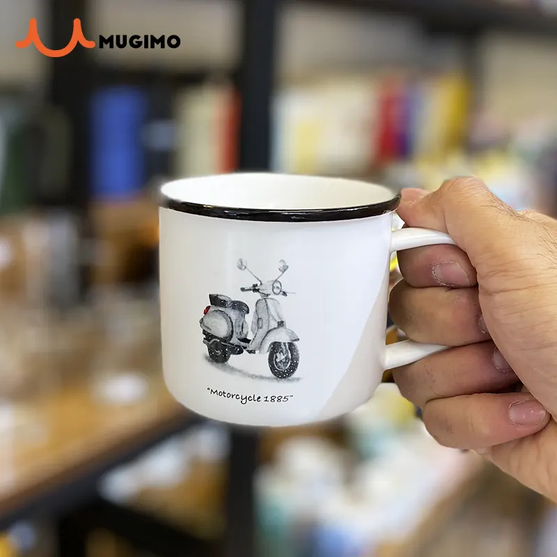 ماگ سرامیکی طرح موتور