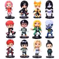 فیگور مدل ناروتو Naruto مجموعه 12 عددی